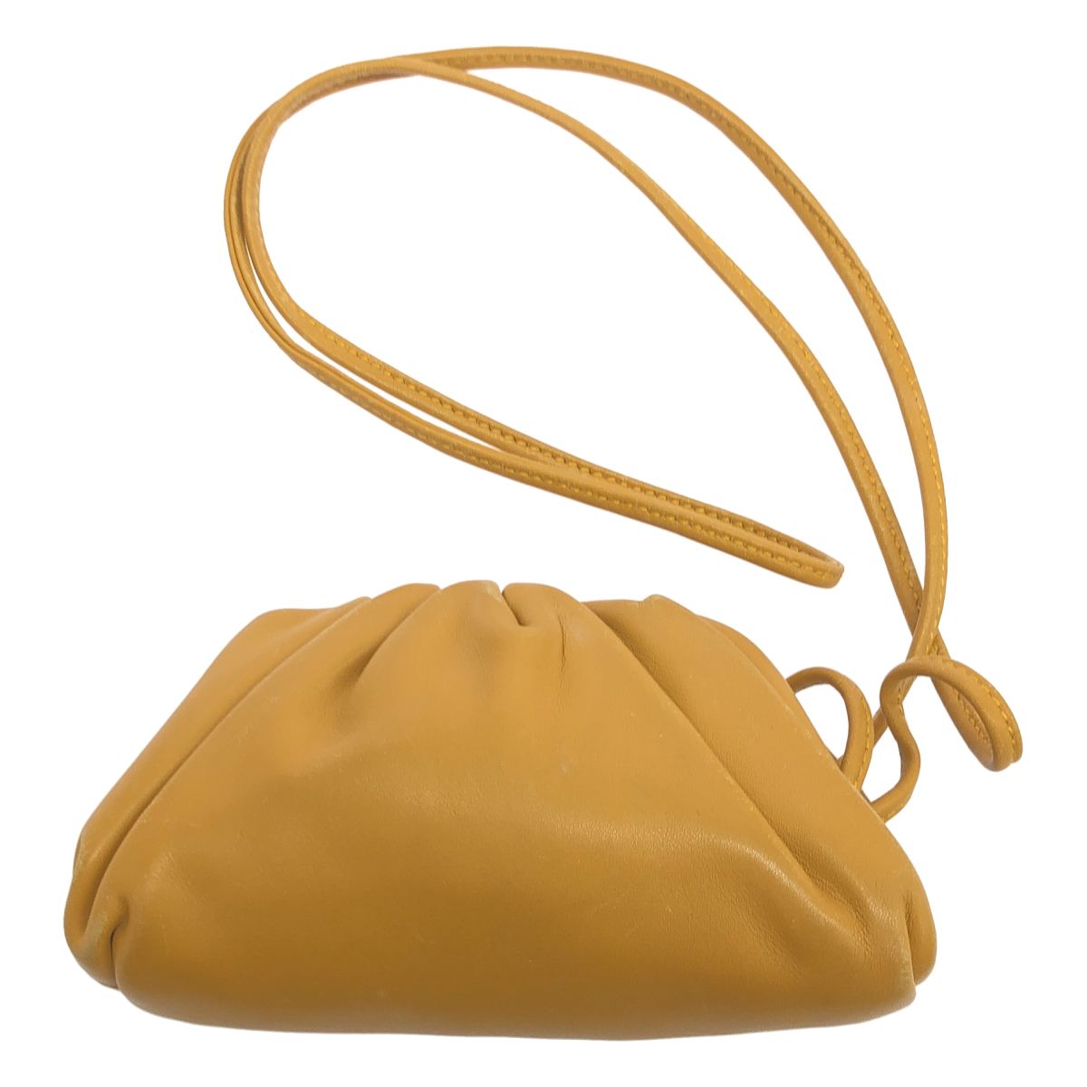 BOTTEGA VENETA ボッテガヴェネタ The Pouch Coin Purse ザポーチコインケース イエロー