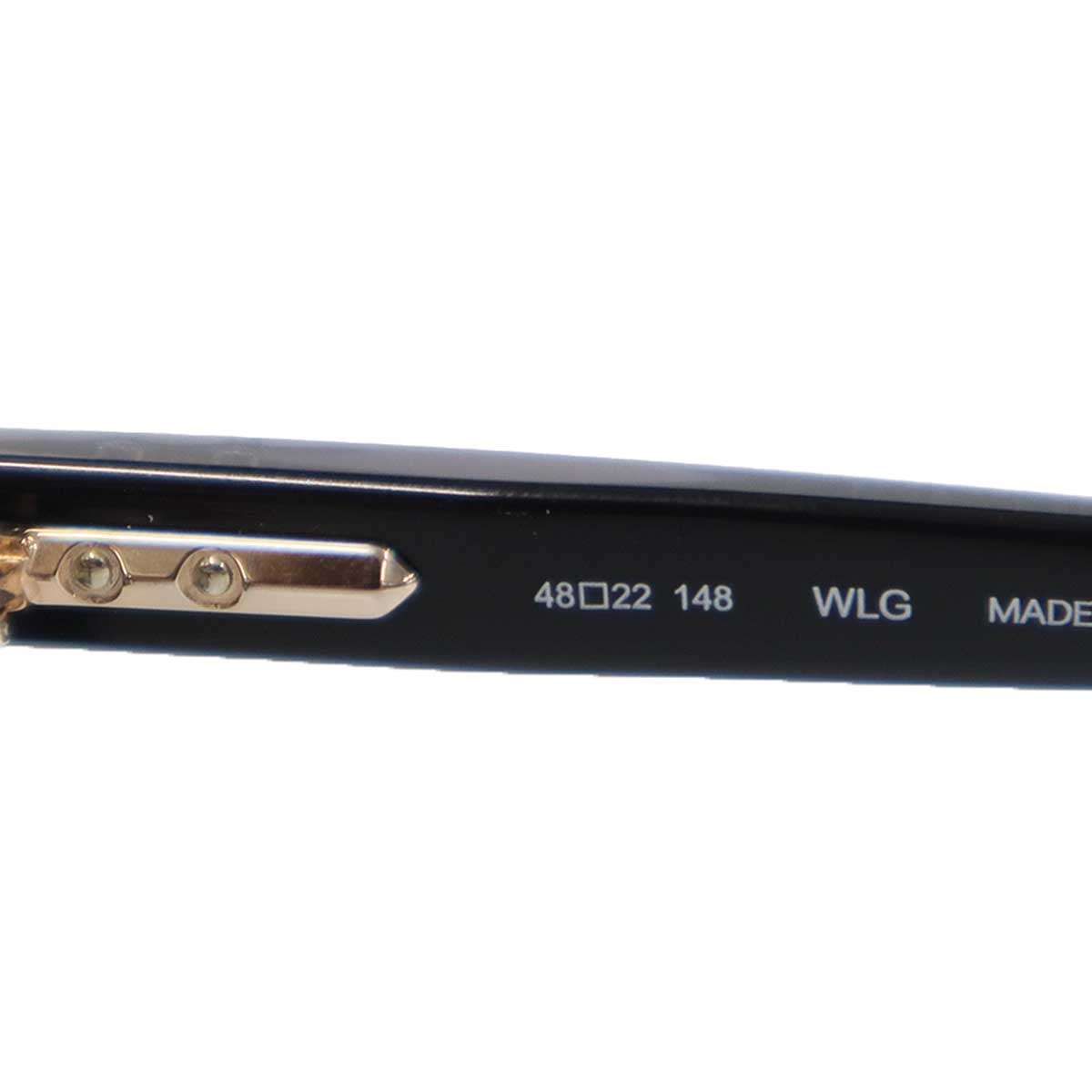 YUICHI TOYAMA.ユウイチ トヤマ WLG アイウェア サングラス U-179 COL.01 ブラック 48□22 148