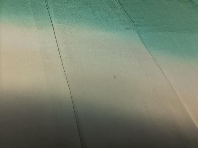 平和屋着物▽訪問着　単衣　霞文　暈し染め　正絹　逸品　AABI9533jh