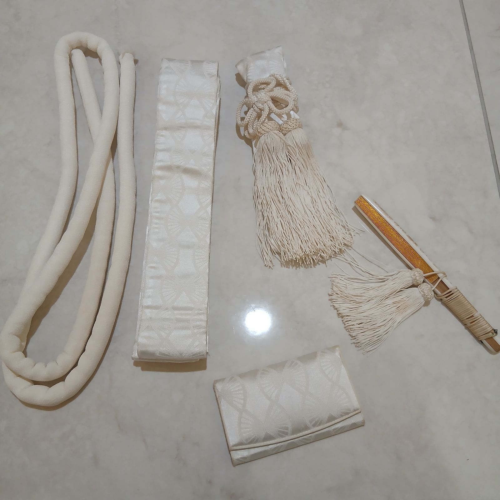 花嫁用 筥迫セット 白 ホワイト 婚礼和装 白無垢 色打掛 引き振袖 和装 