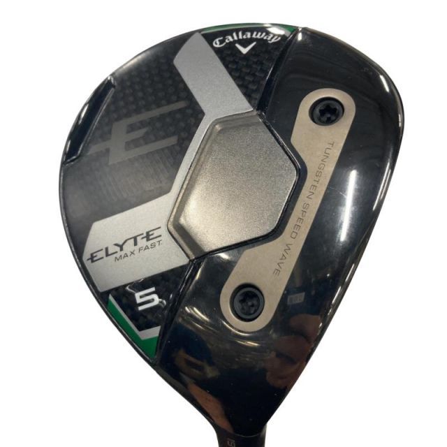【中古】 キャロウェイ ELYTE MAX FAST 5W フェアウェイウッド FW LIN-Q GREEN 40 for CW(ELYTE FW) (フレックスSR) メンズ 男性用 右利き 右用 Cランク ゴルフクラブ