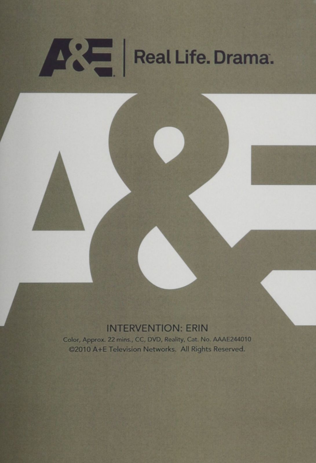 Intervention: Erin [DVD]