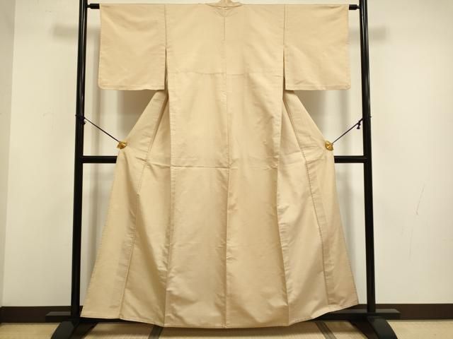 平和屋着物▽上質な紬 単衣 霞文 正絹 逸品 DABF5707du 平和屋着物▽上質な紬 単衣 霞文 正絹 逸品 DABF5707du