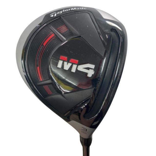 【中古】 テーラーメイド M4(2021) 3W フェアウェイウッド FW Fujikura ATMOS Red 6 (フレックスS) メンズ 男性用 右利き 右用 Cランク ゴルフクラブ