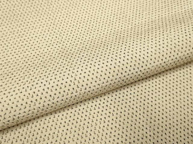 平和屋着物▽本塩沢　単衣　蚊絣　正絹　逸品　DABF5725du