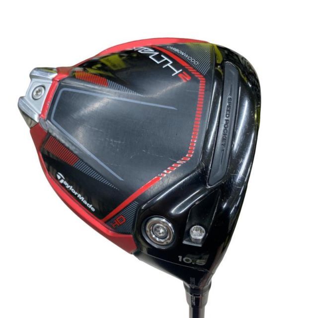 【中古】 テーラーメイド STEALTH2 HD 10.5° ドライバー DR TENSEI RED TM50(STEALTH DR) (フレックスSR) メンズ 男性用 右利き 右用 Cランク ゴルフクラブ