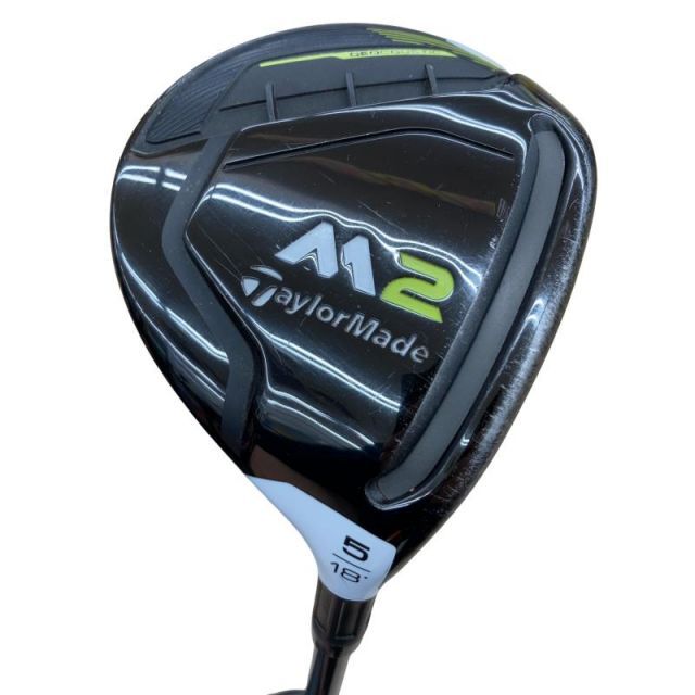 【中古】 テーラーメイド M2(2017) 5W USA フェアウェイウッド FW REAX 65(M2 2017FW) (フレックスS) メンズ 男性用 右利き 右用 Cランク ゴルフクラブ