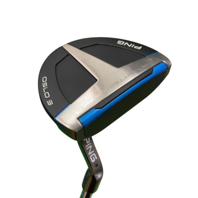 【中古】 ピン Scottsdale OSLO 3(2025) 34インチ(SS TOUR 2.0) パター PT スチール (フレックスその他) メンズ 男性用 右利き 右用 Cランク ゴルフクラブ