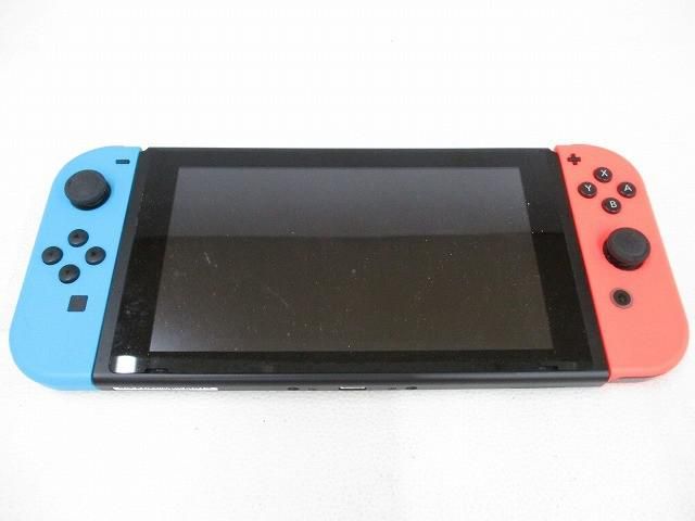 中古品 ゲーム Nintendo switch ニンテンドースイッチ 本体 HAC-001 ネオンブルー ネオンレッド 動作品