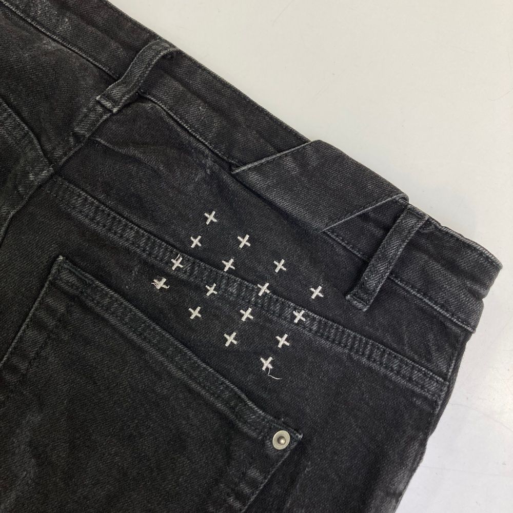 Ksubi スビ デニム パンツ ダメージ加工 ブラック系 30 [240101672984] メンズ