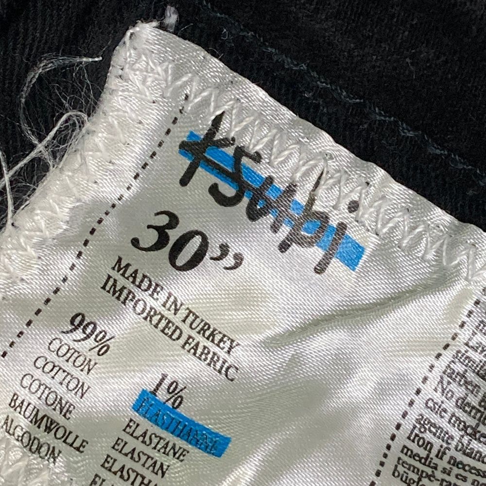 Ksubi スビ デニム パンツ ダメージ加工 ブラック系 30 [240101672984] メンズ