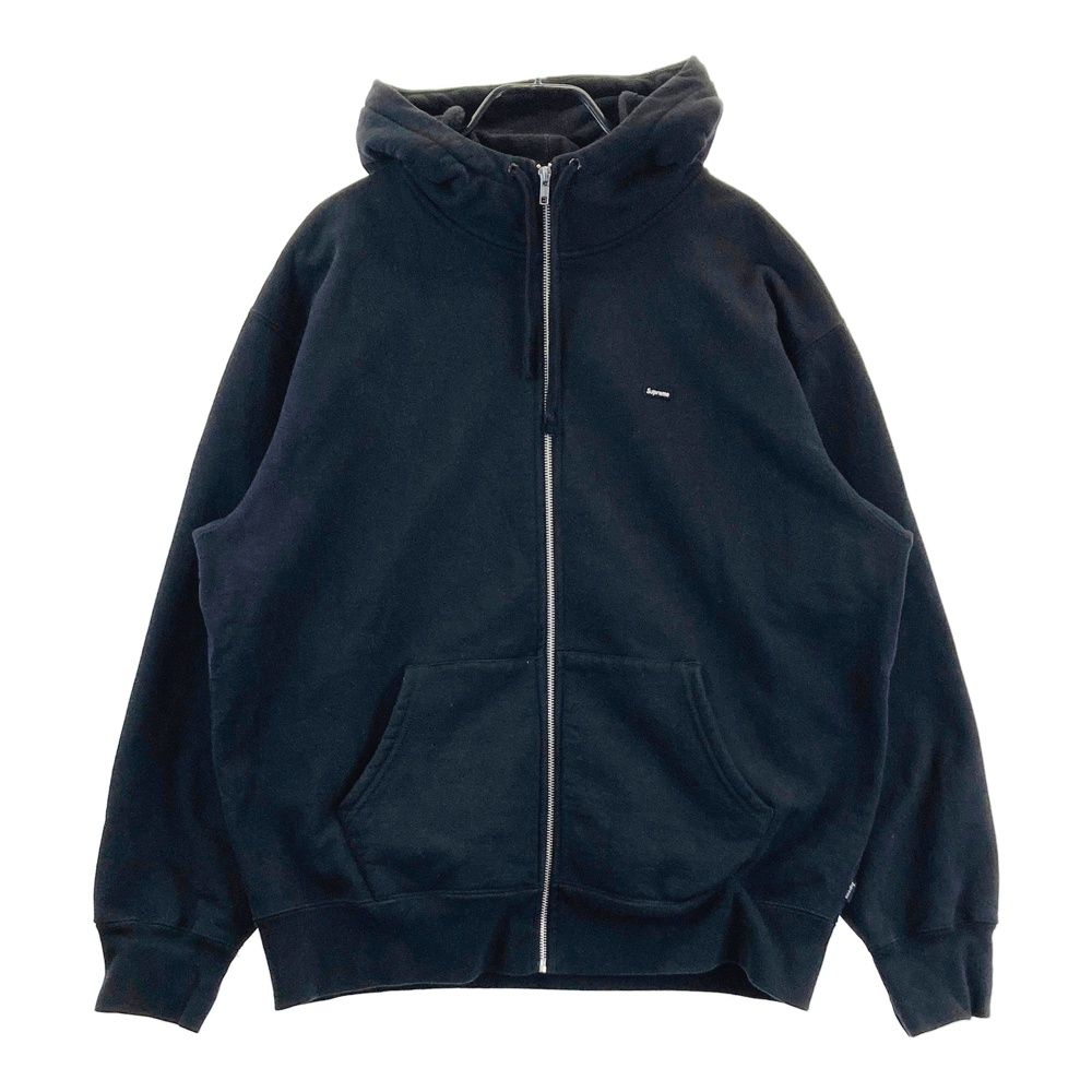 SUPREME シュプリーム ジップパーカー small box zip up hooded ブラック系 Large [240101681612] メンズ