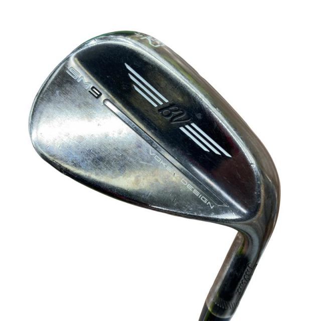 【中古】 タイトリスト VOKEY SPIN MILLED SM9 ブラッシュドスチール 52°/12°F ウェッジ WG Dynamic Gold (フレックスS) メンズ 男性用 右利き 右用 Cランク ゴルフクラブ