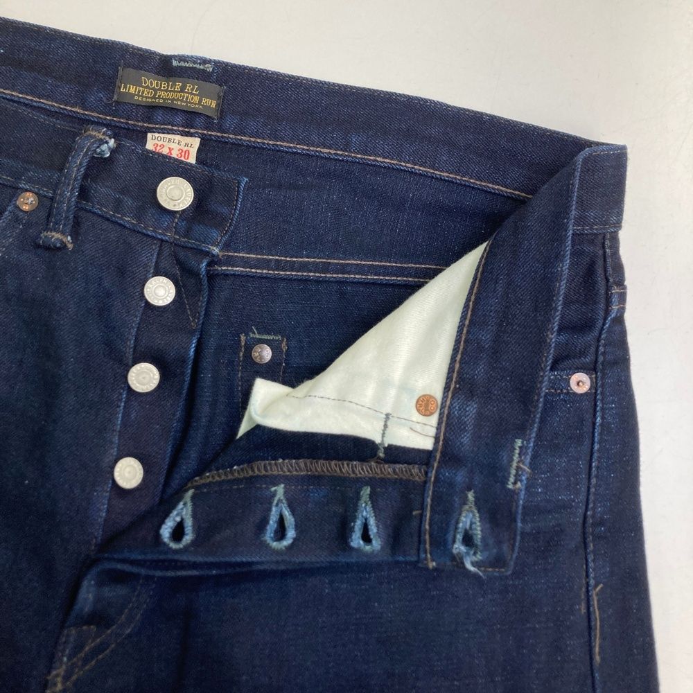 RRL ダブルアールエル 782891644001 デニムパンツ ネイビー系 32 [240101682902] メンズ
