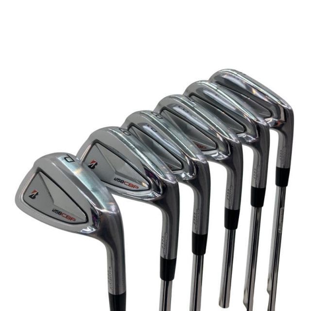 【中古】 ブリヂストン BRIDGESTONE 258CBP 6S アイアンセット IR 純正特注シャフト (フレックスS) メンズ 男性用 右利き 右用 Cランク ゴルフクラブ