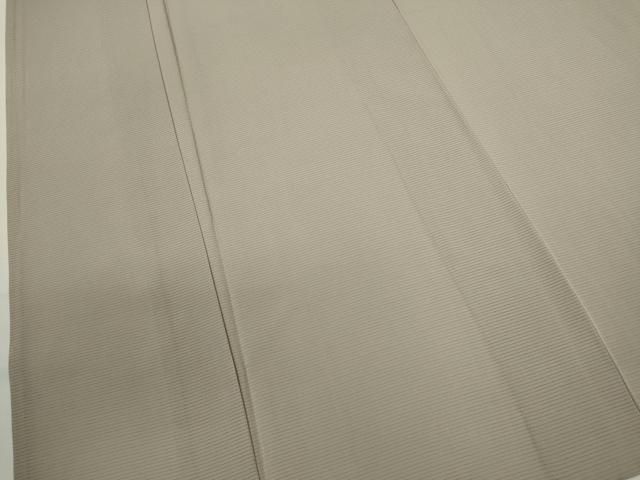 平和屋着物＊夏物　色無地　絽　枯野色　反端付き　正絹　逸品　未使用　CABH7616ze