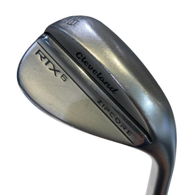 【中古】 クリーブランド Cleveland RTX-6 ZIPCORE ツアーサテン 58°/10° MID ウェッジ WG 純正特注シャフト (フレックスその他) メンズ 男性用 右利き 右用 Cランク ゴルフクラブ