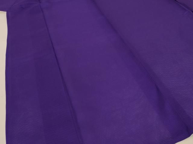 平和屋着物＊夏物　色無地　絽　葡萄色　正絹　逸品　AABJ2431jd