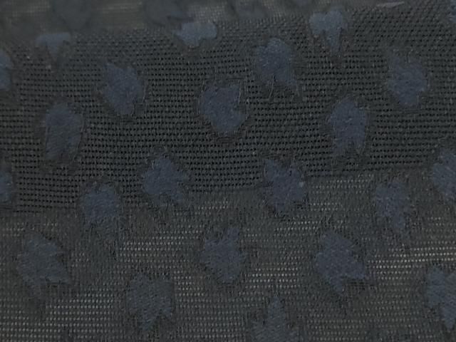 平和屋着物*夏物 お召 風通紗 舞葉文 正絹 逸品 AABJ2437jd 平和屋着物*夏物 お召 風通紗 舞葉文 正絹 逸品 AABJ2437jd