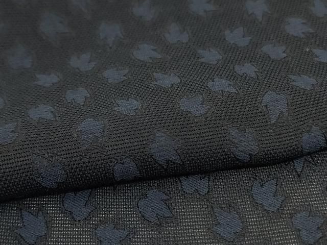 平和屋着物*夏物 お召 風通紗 舞葉文 正絹 逸品 AABJ2437jd 平和屋着物*夏物 お召 風通紗 舞葉文 正絹 逸品 AABJ2437jd