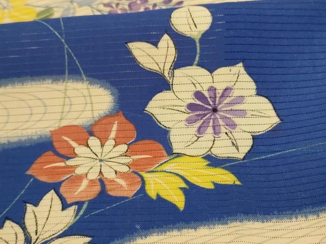 平和屋着物*夏物 アンティーク 大正ロマン 小振袖 二尺袖 絽 草花文 正絹 逸品 AABJ2440jd 平和屋着物*夏物 アンティーク 大正ロマン 小振袖 二尺袖 絽 草花文 正絹 逸品 AABJ2440jd