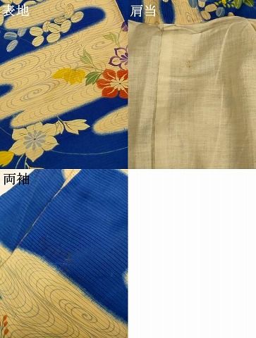 平和屋着物*夏物 アンティーク 大正ロマン 小振袖 二尺袖 絽 草花文 正絹 逸品 AABJ2440jd 平和屋着物*夏物 アンティーク 大正ロマン 小振袖 二尺袖 絽 草花文 正絹 逸品 AABJ2440jd