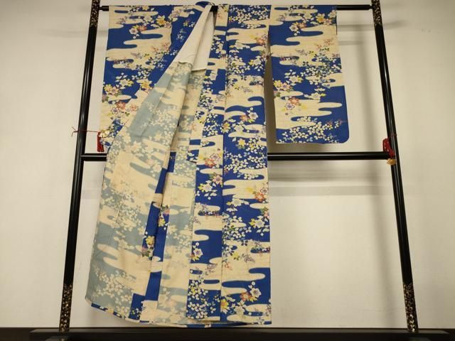 平和屋着物*夏物 アンティーク 大正ロマン 小振袖 二尺袖 絽 草花文 正絹 逸品 AABJ2440jd 平和屋着物*夏物 アンティーク 大正ロマン 小振袖 二尺袖 絽 草花文 正絹 逸品 AABJ2440jd