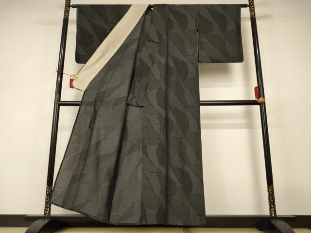 平和屋着物*夏物 お召 風通紗 幾何学文様 正絹 逸品 AABJ2468jd 平和屋着物*夏物 お召 風通紗 幾何学文様 正絹 逸品 AABJ2468jd