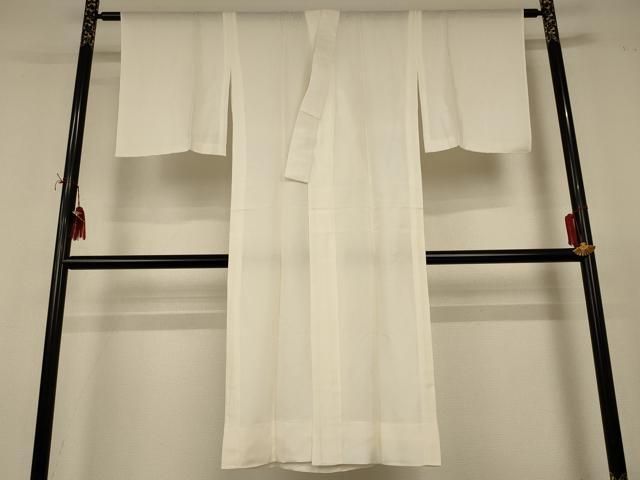 平和屋着物＊夏物　長襦袢　絽　鳥の子色　正絹　逸品　AABJ2469jd