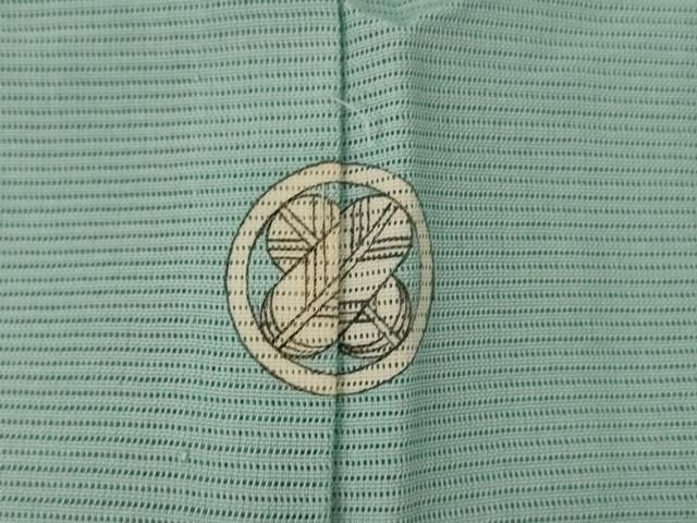 平和屋着物*夏物 色無地 絽 錆青磁色 正絹 逸品 AABJ2474jd 平和屋着物*夏物 色無地 絽 錆青磁色 正絹 逸品 AABJ2474jd