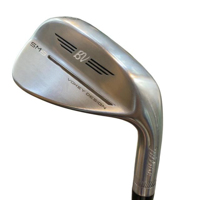 【中古】 タイトリスト VOKEY SPIN MILLED SM9 ツアークロム 46°/10°F ウェッジ WG 純正特注シャフト (フレックスS) メンズ 男性用 右利き 右用 Cランク ゴルフクラブ