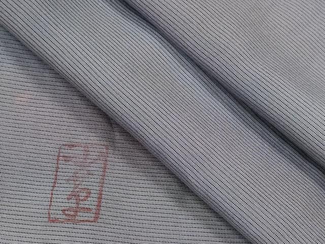 平和屋着物＊夏物　小紋　絽　作家物　暈し染め　正絹　逸品　CABH7646ze