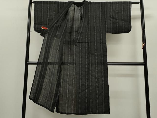 平和屋着物＊夏物　上布　吉祥間道　麻　逸品　CABH7647ze