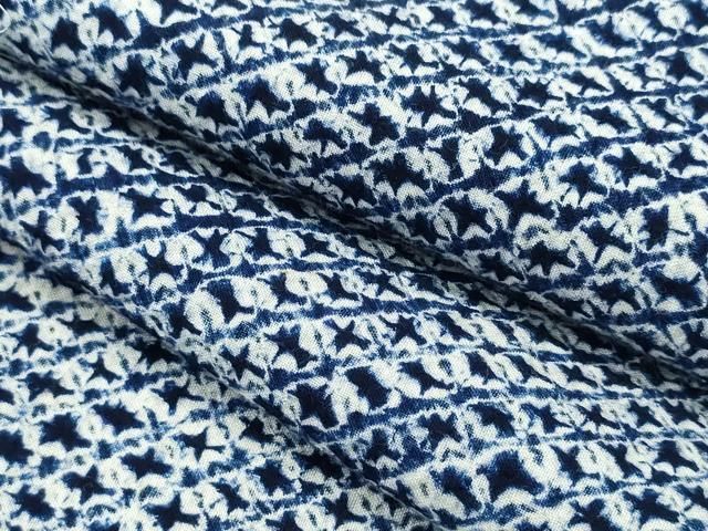 平和屋着物∴夏物　男性　浴衣　有松鳴海絞り　三浦絞り　綿　逸品　CABH1433ng