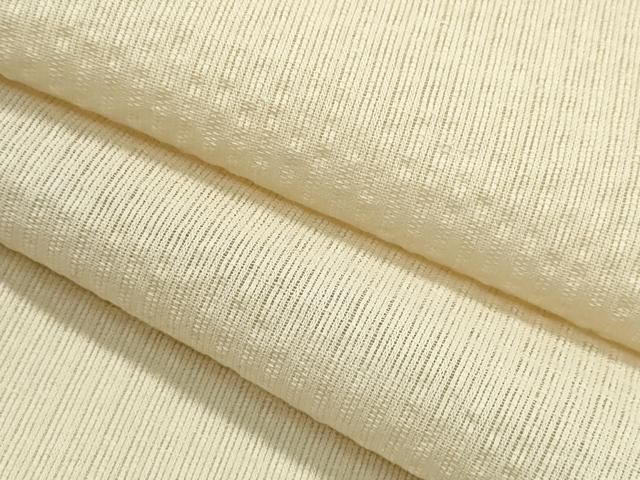 平和屋着物∴夏物　男性　浴衣　めんあさしじら　練色　綿麻　逸品　新品　CABH1447ng