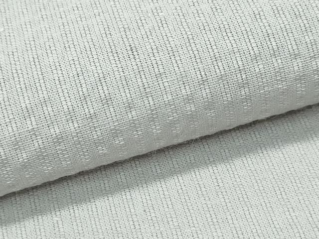 平和屋着物∴夏物 男性 浴衣 めんあさしじら 霞色 綿麻 逸品 新品