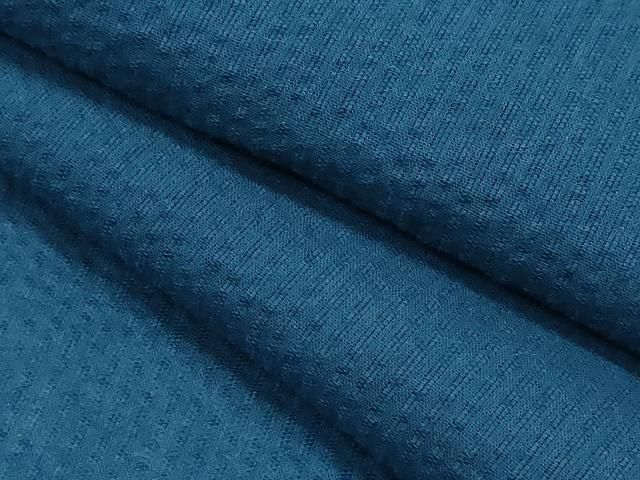 平和屋着物∴夏物　男性　浴衣　しじら織　藍色　綿　逸品　新品　CABH1453ng