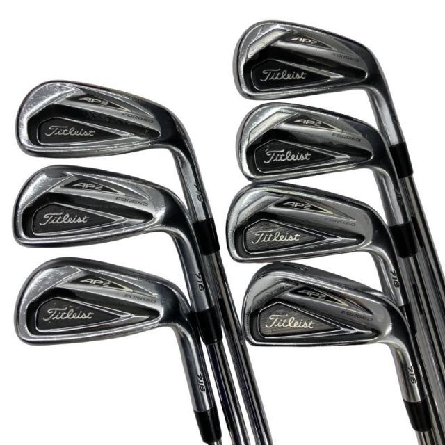 【中古】 タイトリスト Titleist AP2 716 8S アイアンセット IR リシャフト (フレックスその他) メンズ 男性用 右利き 右用 Dランク ゴルフクラブ