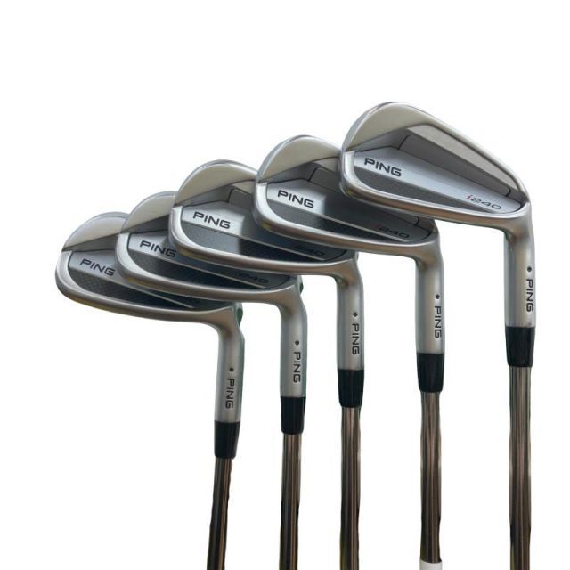 【中古】 ピン i240 5S アイアンセット IR PING TOUR 2.0 CHROME I (フレックスS) メンズ 男性用 右利き 右用 Cランク ゴルフクラブ