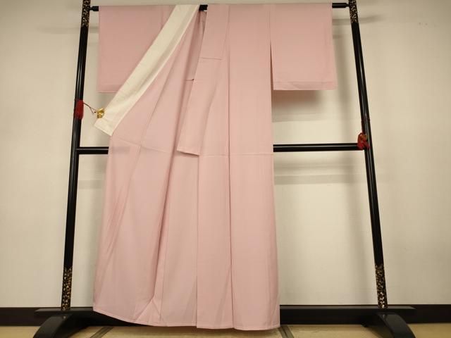 平和屋着物*夏物 色無地 絽 洗柿色 正絹 逸品 AABJ3365jd 平和屋着物*夏物 色無地 絽 洗柿色 正絹 逸品 AABJ3365jd
