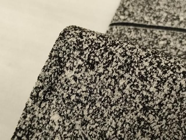 平和屋着物＊夏物　訪問着　絽縮緬　駒刺繍　すすき　たたき染め　銀彩　正絹　逸品　AABJ3366jd