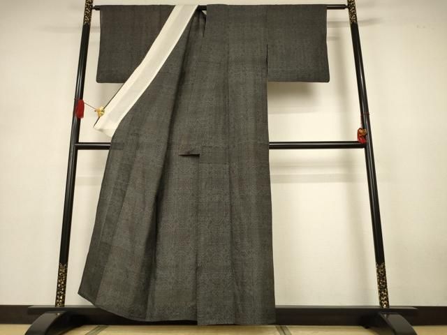 平和屋着物*夏物 石川県指定無形文化財 能登上布 本麻手織上布紬 幾何学文 麻 逸品 AABJ3370jd 平和屋着物*夏物 石川県指定無形文化財 能登上布 本麻手織上布紬 幾何学文 麻 逸品 AABJ3370jd