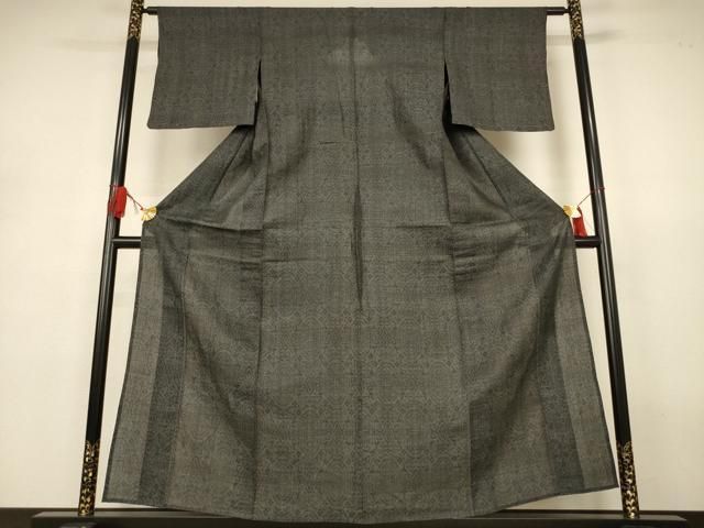 平和屋着物*夏物 石川県指定無形文化財 能登上布 本麻手織上布紬 幾何学文 麻 逸品 AABJ3370jd 平和屋着物*夏物 石川県指定無形文化財 能登上布 本麻手織上布紬 幾何学文 麻 逸品 AABJ3370jd
