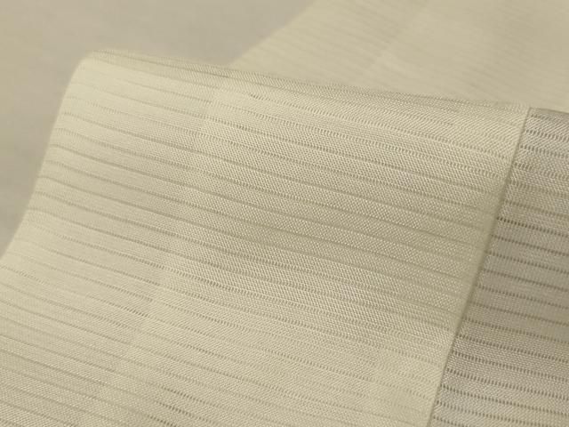 平和屋着物＊夏物　長襦袢　絽　鳥の子色　正絹　逸品　AABJ3381jd