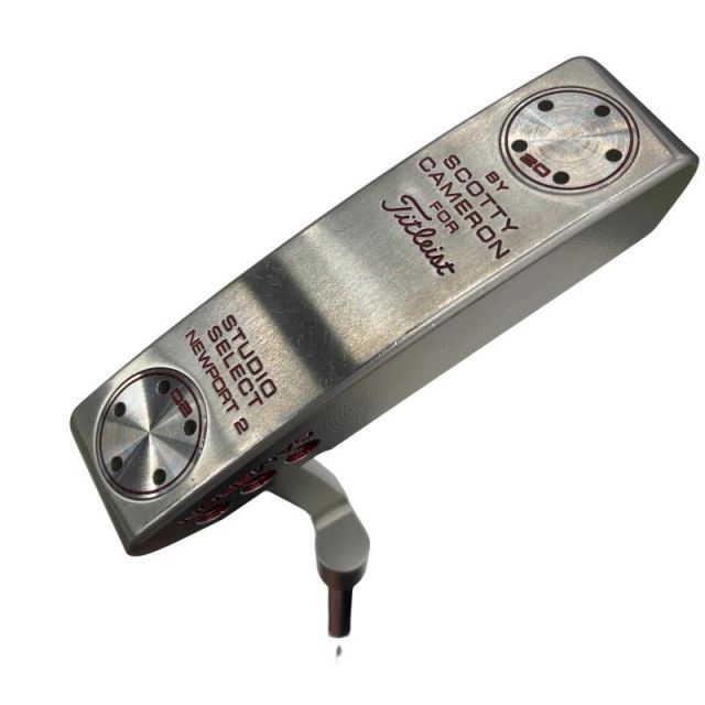 【中古】 タイトリスト SCOTTY CAMERON STUDIO SELECT NEWPORT 2 33インチ(20g) パター PT スチール (フレックスその他) メンズ 男性用 右利き 右用 Cランク ゴルフクラブ