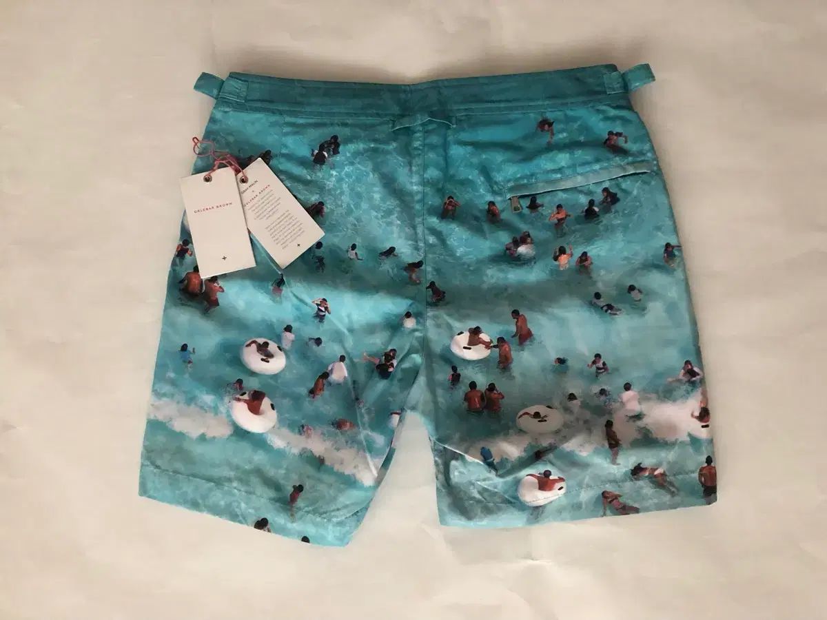 オールブラウン プリンティング ビーチウェア 水着