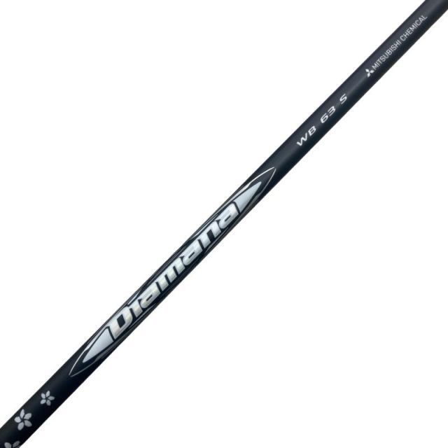 【中古】 キャロウェイスリーブ付き(QUANTUM系) 三菱ケミカル(レイヨン)ドライバー用 シャフト Diamana WB 63 (フレックスS)Bランク ゴルフクラブ