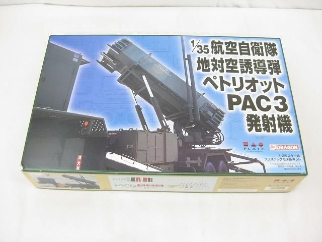 未組立 プラモデル プラッツ 1/35 航空自衛隊 地対空誘導弾 ペトリオット PAC-3 発射機 SP-107