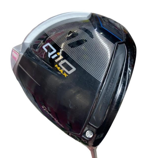 【中古】 テーラーメイド Qi10 MAX 10.5° ドライバー DR 純正特注シャフト (フレックスその他) メンズ 男性用 右利き 右用 Cランク ゴルフクラブ