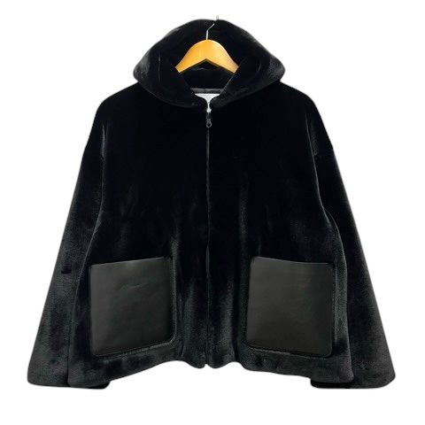 ユナイテッドアローズ UNITED ARROWS ジャケット ブルゾン ファー フード 長袖 黒 ブラック